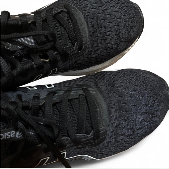 ASICS Gel excite 7 black and white trainers women’s 7 - Picture 7 of 7
